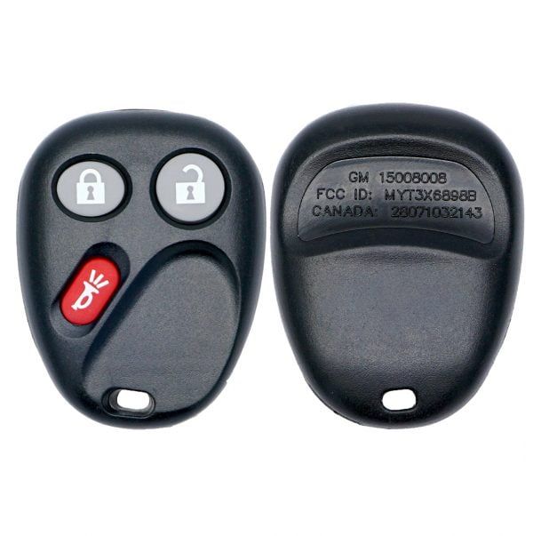 GENERAL MOTORS 3B KEYLESS ENTRY REMOTE FOB TRANSMITTER 15008008 MYT3X6898B