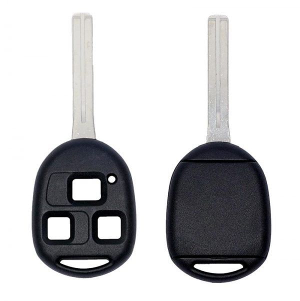 LEXUS INDESTRUCTIBLE REPLACEMENT LONG BLADE REMOTE HEAD KEY SHELL 3B UNBREAKABLE D-SHELL TOY40