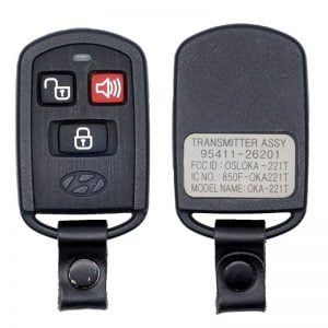 2003-2006 HYUNDAI SANTA FE 3B KEYLESS ENTRY REMOTE FOB TRANSMITTER OSLOKA-221T