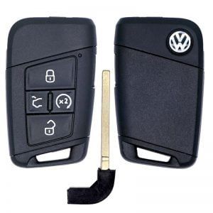 2018-2020 VOLKSWAGEN ATLAS PASSAT 5B SMART KEYLESS PROXIMITY REMOTE TRANSMITTER KR5FS14 W/ COMFORT ACCESS
