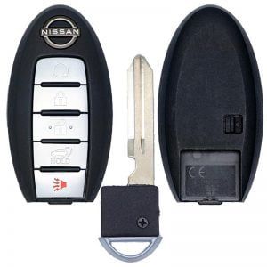 2017-2024 NISSAN ARMADA 5B SMART KEYLESS PROXIMITY REMOTE FOB CWTWB1G744 285E3-1LB5A (PEWTER LOGO)