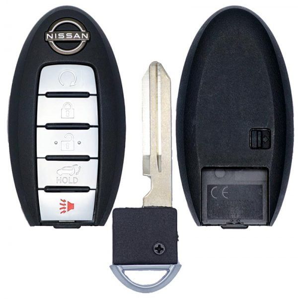2017-2024 NISSAN ARMADA 5B SMART KEYLESS PROXIMITY REMOTE FOB CWTWB1G744 285E3-1LB5A (PEWTER LOGO)