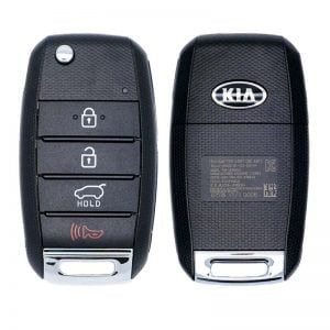 2017-2019 KIA NIRO 4B FLIP KEY REMOTE FOB TRANSMITTER 95430-G5000 SY5JFRGE04 (DE 4BT)
