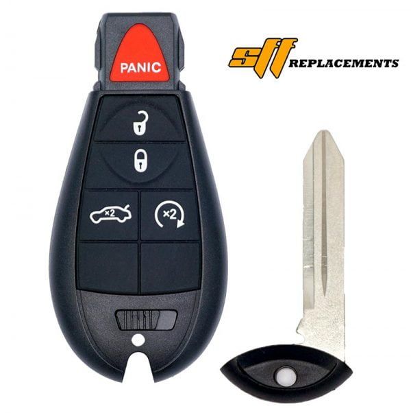 2009-2014 REPLACEMENT 5B KEYLESS GO PROXIMITY REMOTE FOB FOBIK FOR DODGE CHARGER CHALLENGER IYZ-C01C 56046694