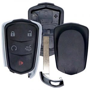 NEW REPLACEMENT CASE / SHELL FOR CADILLAC SMART KEY PROXIMITY REMOTE FOB HYQ2AB HYQ2EB