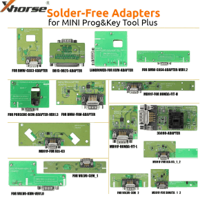 XHORSE SOLDER FREE ADAPTERS KIT PACKAGE FOR MINI PROG & KEY TOOL PLUS