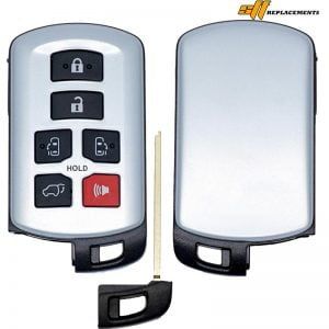 2011-2020 REPLACEMENT 6B SMART KEY PROXIMITY REMOTE FOB FOR TOYOTA SIENNA HYQ14ADR