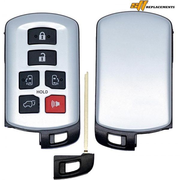2011-2020 REPLACEMENT 6B SMART KEY PROXIMITY REMOTE FOB FOR TOYOTA SIENNA HYQ14ADR