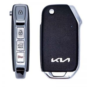 2020-2022 KIA NIRO 4B FLIP STYLE KEYLESS REMOTE FOB TRANSMITTER SY5SKRGE04 95430-G5310 W/ TRANSPONDER