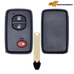 2009-2019 REPLACEMENT 3B SMART KEY PROXIMITY REMOTE FOB FOR TOYOTA 4RUNNER VENZA PRIUS C,V HYQ14ACX 89904-47230 / 47370 / 47371