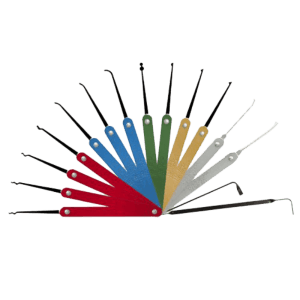 HPC 15PC COLOR CODED PICK SET