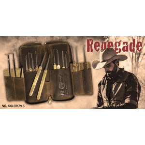 HPC RENEGADE 16 PIECE STAINLESS STEEL PICK SET WITH CASE