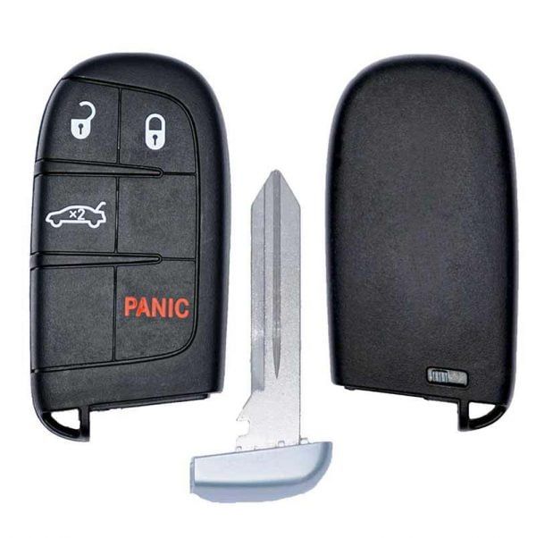 2019-2023 REPLACEMENT 4B SMART KEYLESS PROXIMITY REMOTE FOB FOR DODGE CHRYSLER 68394196 68155686 M3N-40821302 - Image 2