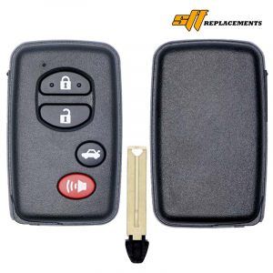 2009-2012 REPLACEMENT 4B SMART KEYLESS PROXIMITY REMOTE FOB FOR TOYOTA AVALON CAMRY COROLLA HYQ14AAB 'E'