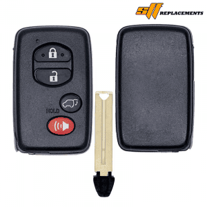 2007-2014 REPLACEMENT 4B SMART KEYLESS PROXIMITY REMOTE FOB FOR TOYOTA HIGHLANDER 89904-48110 HYQ14AAB