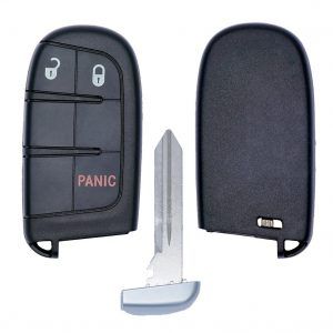 NEW REPLACEMENT 3B CASE SHELL FOR DODGE JEEP SMART KEYLESS PROXIMITY REMOTE FOB