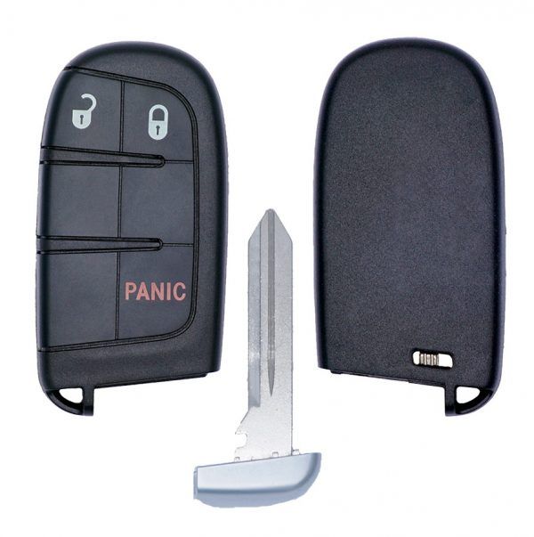 NEW REPLACEMENT 3B CASE SHELL FOR DODGE JEEP SMART KEYLESS PROXIMITY REMOTE FOB