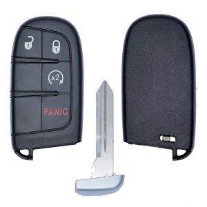 NEW REPLACEMENT 4B CASE SHELL FOR DODGE CHRYSLER SMART KEYLESS PROXIMITY REMOTE FOB
