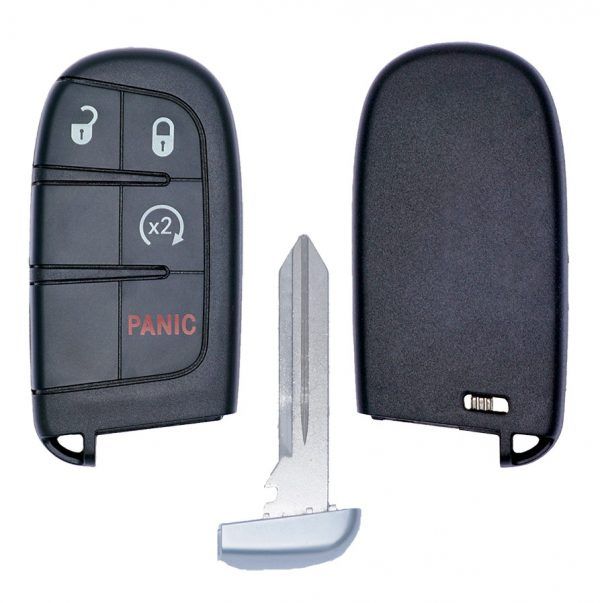 NEW REPLACEMENT 4B CASE SHELL FOR DODGE CHRYSLER SMART KEYLESS PROXIMITY REMOTE FOB