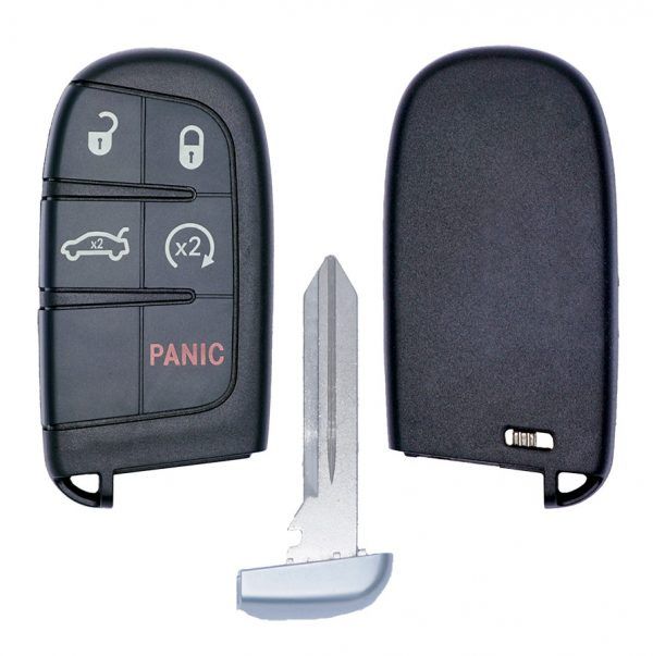 NEW REPLACEMENT 5B CASE SHELL FOR DODGE CHRYSLER SMART KEYLESS PROXIMITY REMOTE FOB