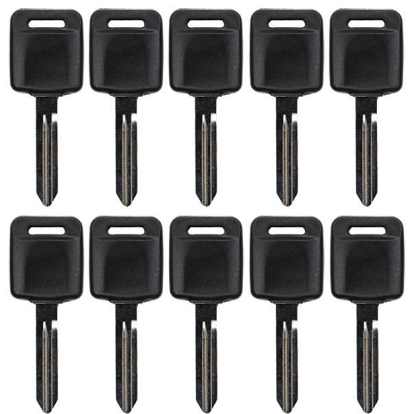 PACK OF 10 NI04T TRANSPONDER KEY FOR NISSAN / INFINITI OEM CHIP