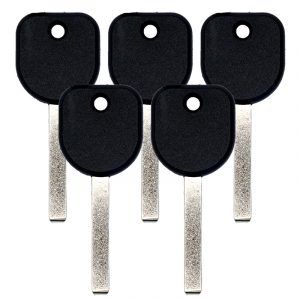 2010-2021 HIGH SECURITY TRANSPONDER KEY FOR GM B119 (OEM CHIP) - PACK OF 5