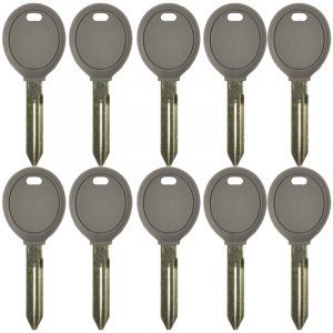 PACK OF 10 TRANSPONDER KEYS FOR CHRYSLER DODGE JEEP Y164
