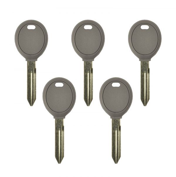 PACK OF 5 TRANSPONDER KEYS FOR CHRYSLER DODGE JEEP Y164