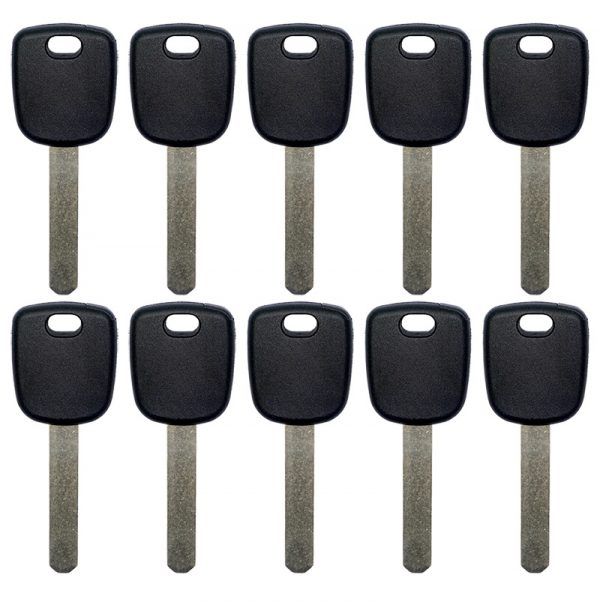 PACK OF 10 HIGH SECURITY TRANSPONDER KEY FOR HONDA / ACURA HO03-PT