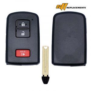 2012-2018 REPLACEMENT 3B SMART KEYLESS PROXIMITY REMOTE FOB FOR TOYOTA RAV4 PRIUS C,V HYQ14FBA 281451-0020 G