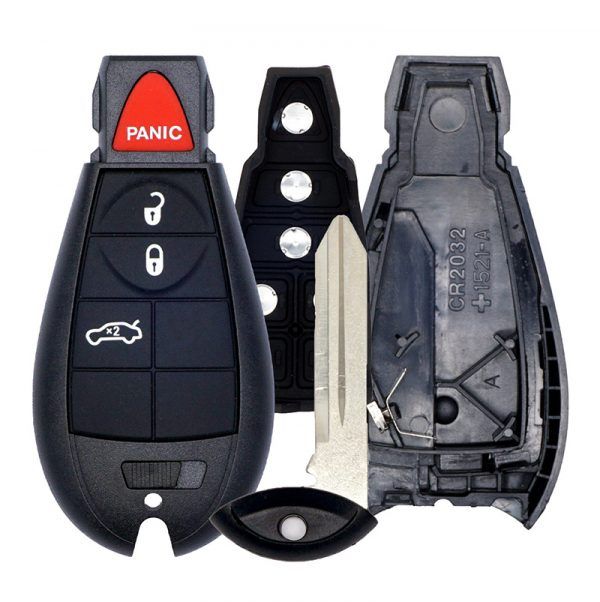 4B FOBIK PROXIMITY REMOTE SHELL FOR CHRYSLER DODGE IYZ-C01C
