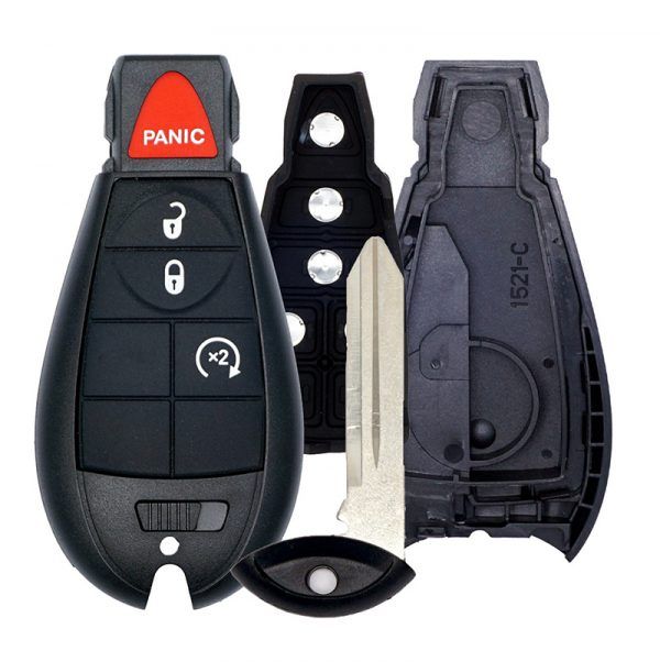 4B FOBIK PROXIMITY REMOTE SHELL FOR JEEP RAM GQ4-53T