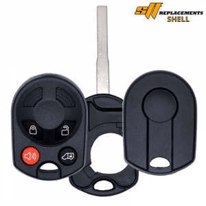 REPLACEMENT 4B REMOTE HEAD KEY CASE / SHELL FOR FORD TRANSIT 164-R8126