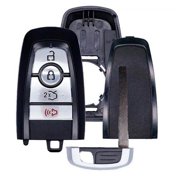 REPLACEMENT SMART KEYLESS PROXIMITY SHELL / CASE FOR FORD 164-R8150