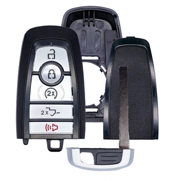 REPLACEMENT SMART KEYLESS PROXIMITY REMOTE CASE / SHELL FOR FORD F-SERIES 164-R8166