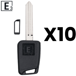E3 SOLID KEY SHELL – MECHANICAL KEY BLANK FOR GM Z KEYWAY B106 GM37 - Pack Of 10