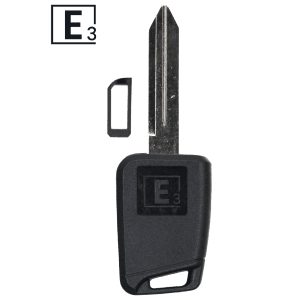 E3 SOLID KEY SHELL – MECHANICAL KEY FOR Y159 Y157 P1795 CHR-15