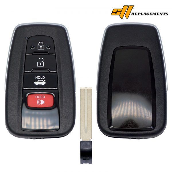 2019-2021 REPLACEMENT 4B SMART KEYLESS PROXIMITY REMOTE FOB FOR TOYOTA COROLLA 89904-02030 HYQ14FBN