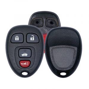 REPLACEMENT 4B KEYLESS ENTRY REMOTE SHELL / CASE FOR GM KOBGT04A