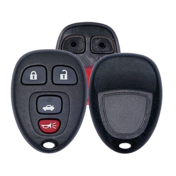 REPLACEMENT 4B KEYLESS ENTRY REMOTE SHELL / CASE FOR GM KOBGT04A