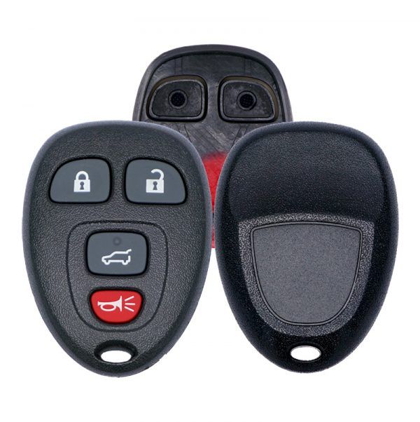 REPLACEMENT 4B KEYLESS ENTRY REMOTE SHELL / CASE FOR GM OUC60221 / 0UC60270