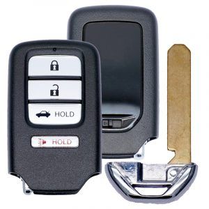 REPLACEMENT 4B KEYLESS ENTRY REMOTE SHELL / CASE FOR HONDA SMART KEYLESS REMOTES