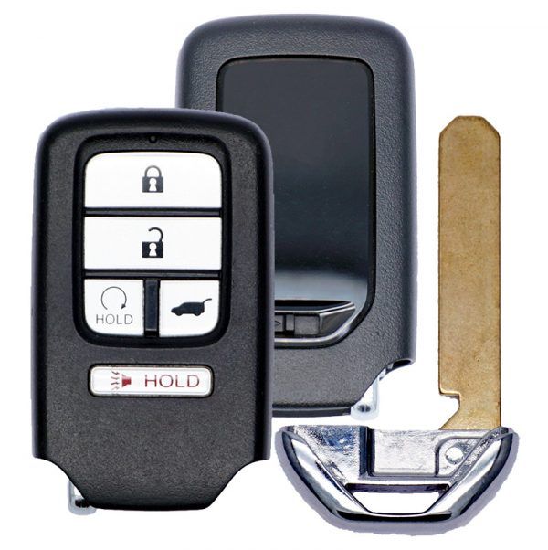 REPLACEMENT 5B KEYLESS ENTRY REMOTE SHELL/ CASE FOR HONDA SMART KEYLESS REMOTES