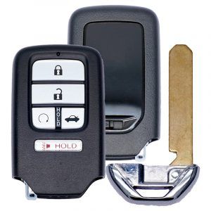 REPLACEMENT 5B KEYLESS ENTRY REMOTE SHELL/ CASE FOR HONDA SMART KEYLESS REMOTES