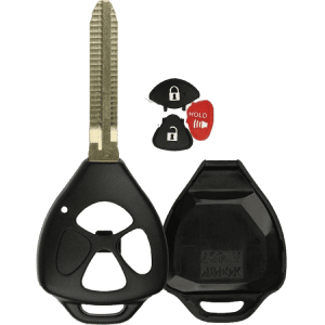 TOYOTA INDESTRUCTIBLE REPLACEMENT REMOTE HEAD KEY SHELL 3B UNBREAKABLE D-SHELL TR47