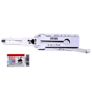 ORIGINAL LISHI BW9MH BMW MOTORBIKE 2-IN-1 PICK DECODER