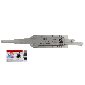 ORIGINAL LISHI 1990 H50 FO14R 2-IN-1 PICK DECODER ANTI GLARE