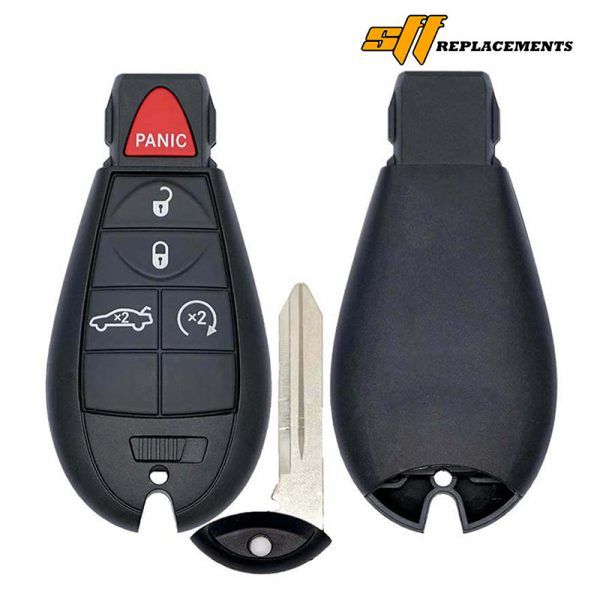 REPLACEMENT 5B FOBIK STYLE KEYLESS REMOTE FOB TRANSMITTER FOR DODGE CHRYSLER IYZ-C01C