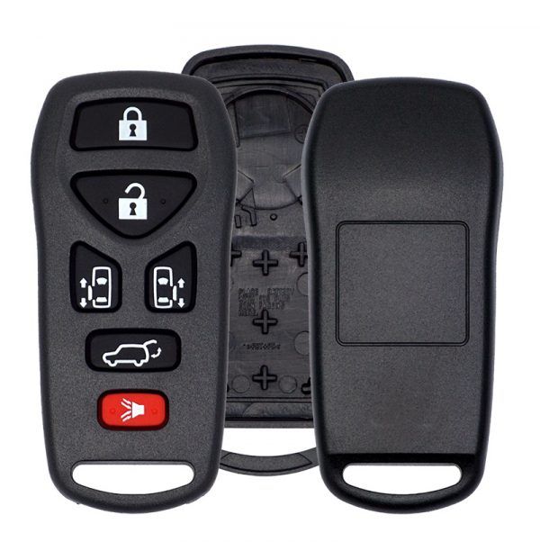 REPLACEMENT 6B KEYLESS ENTRY REMOTE SHELL / CASE FOR NISSAN QUEST KBRASTU51