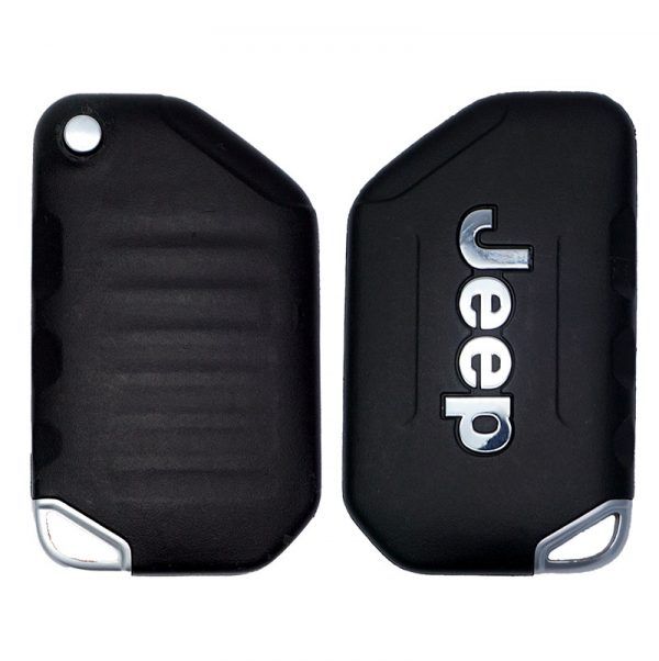 2018-2021 JEEP WRANGLER PROXIMITY FLIP KEY REMOTE FOB TRANSMITTER OHT1130261 (NO BUTTONS)